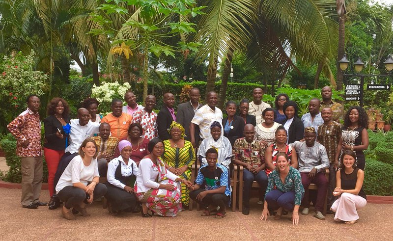 Girls Not Brides’ advocacy training, Accra, November 2017