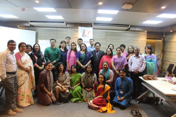 Girls Not Brides Bangladesh at a planning meeting in February 2017. Photo credit: Girls Not Brides Bangladesh.