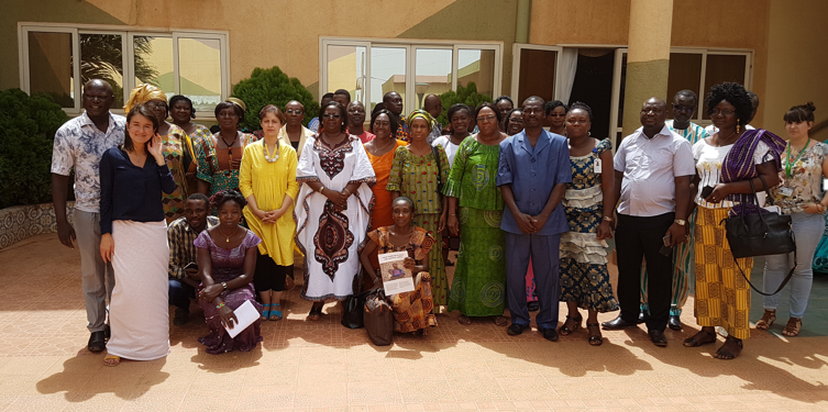 Girls Not Brides Burkina Faso coalition-building workshop, Ouagadougou, May 2018